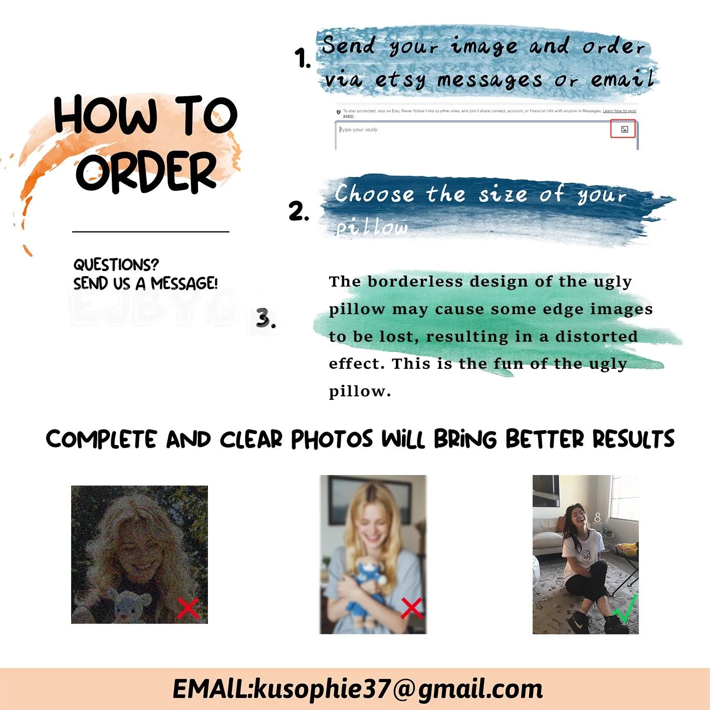 Ugly Pillow, Custom Ugly Pillow for Friend or Pet, Hot Ugly Cat, Pet Pillow, Gift for Friend, Christmas Gifts, Body Pillow, Custom Pillow